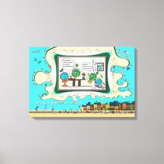 At The Atomic Residence | Apology 24x16 キャンバスプリント (正面)