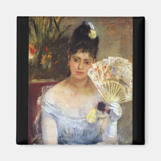 At the Ball by Berthe Morisot マグネット (正面)
