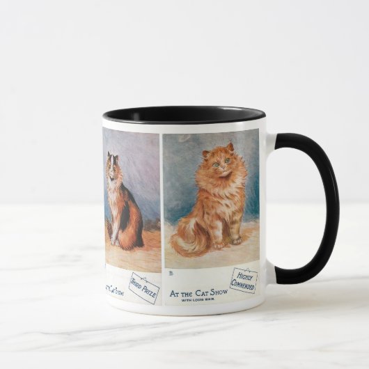 At the Cat Show ・ Louis Wain ・ Mug マグカップ (右)