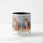 At the Cat Show ・ Louis Wain ・ Mug マグカップ (中央)