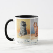 At the Cat Show ・ Louis Wain ・ Mug マグカップ (左)