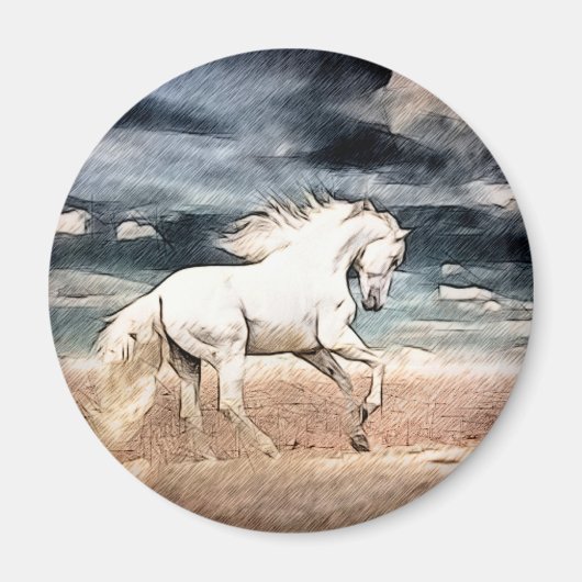 at the gallop マグネット (正面)