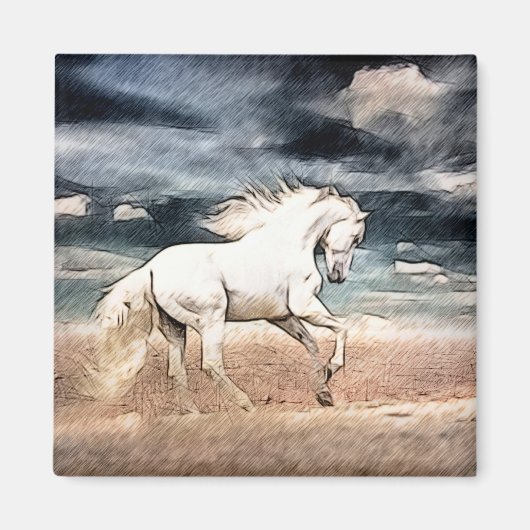 at the gallop マグネット (正面)