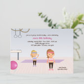 At The Gym Birthday Partyの招待 招待状 (スタンド正面)