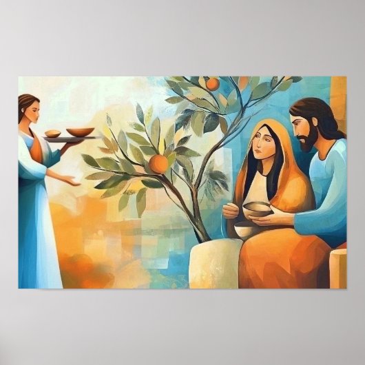 At the Home of Martha and Mary ポスター (正面)