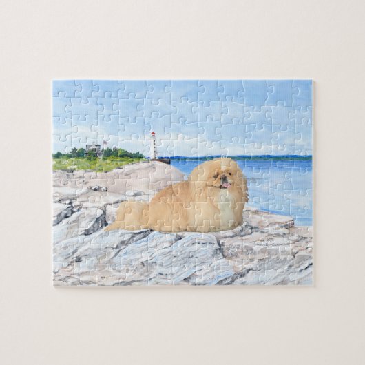 At the Light house ジグソーパズル (横)