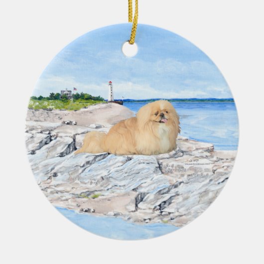 At the Light house セラミックオーナメント (正面)