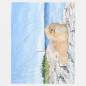 At the Light house フリースブランケット (正面)