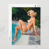 At the Pool ポストカード (正面/裏面)