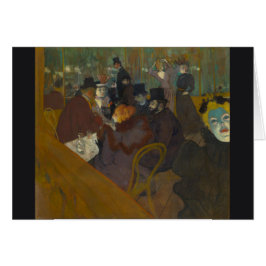 At the Rouge by Henri de Toulouse-Laurec
