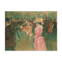 At the Rouge: The Dance by Toulouse-Laurec