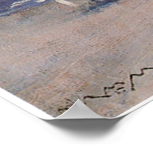 At the Seaside, 1892 ポスター (角)