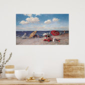 At the Seaside, 1892 ポスター (キッチン)