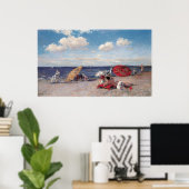 At the Seaside, 1892 ポスター (ホームオフィス)