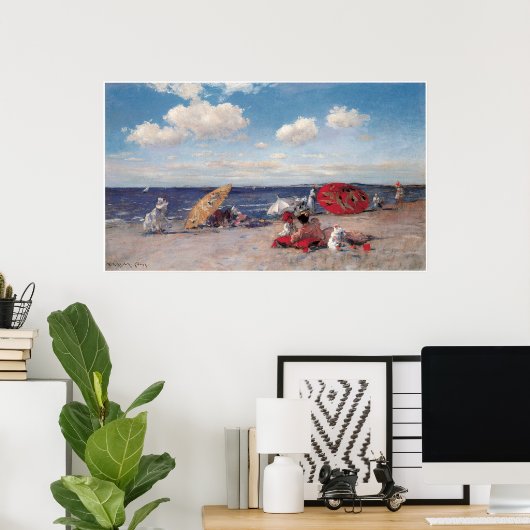 At the Seaside, 1892 ポスター (ホームオフィス)