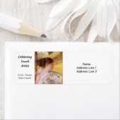 At the Theatre by Mary Cassatt ラベル (インサイチュ)