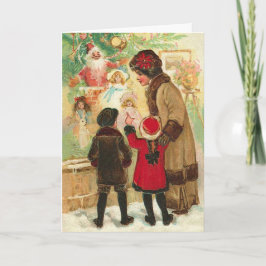 At The Toy Store Window カード