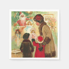 At The Toy Store Window スタンダードカクテルナプキン