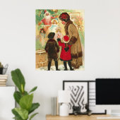 At The Toy Store Window ポスター (ホームオフィス)