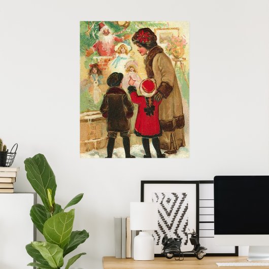 At The Toy Store Window ポスター (ホームオフィス)