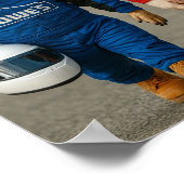 "At The Track" ポスター (角)