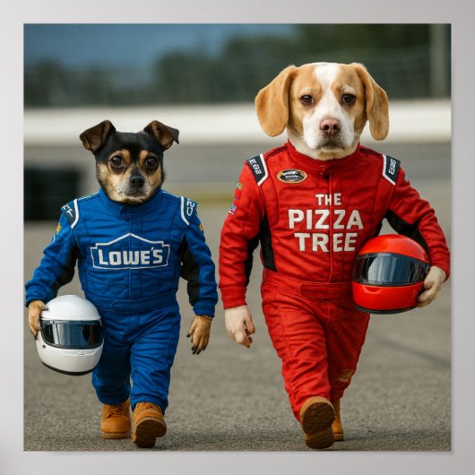 "At The Track" ポスター (正面)