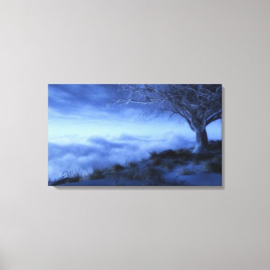 At World's Edge（冬） キャンバスプリント (正面)