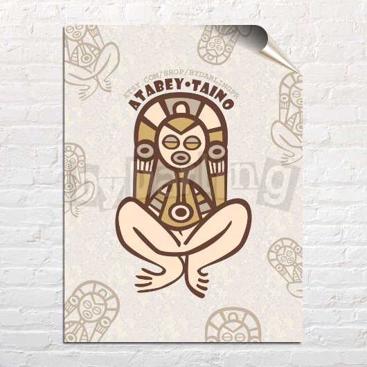 Atabey Taino Puerto Rico Wall Artダウンロードポスター ポスター