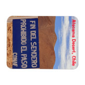 Atacama geoglyphs、チリ磁石 マグネット (横)