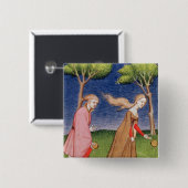 Atalantaに対するMelanionの競争 缶バッジ (正面&裏面)