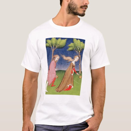 Atalantaに対するMelanionの競争 Tシャツ (正面)