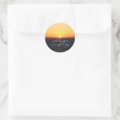 Atardecer ラウンドシール (バッグ)