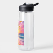 Atardecer de Paz Infinita: Girasoles Mágicos  ウォーターボトル (左面)