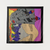 ATARI+MARIアルバムアート、タイトルなし タペストリー (正面(横))