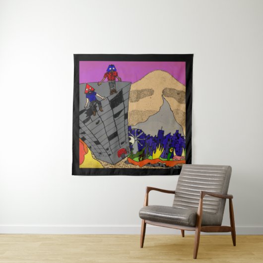 ATARI+MARIアルバムアート、タイトルなし タペストリー (インサイチュ)