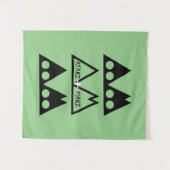 ATARI+MARIトリロゴタペストリー タペストリー (正面(横))