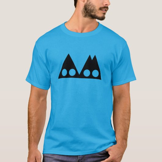 ATARI+MARI マスク ロゴ Tシャツ (正面)