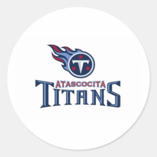 Atascocitaのタイタンの青年フットボール ラウンドシール