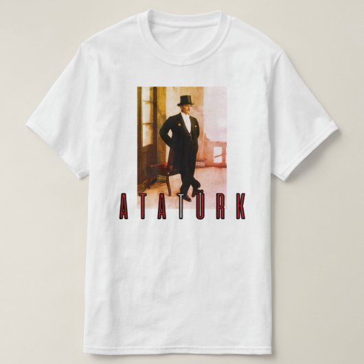 Atatürk Tシャツ (デザイン正面)