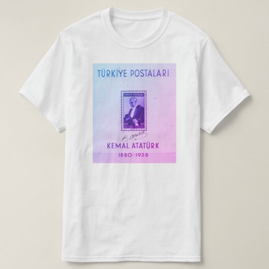 Atatürk Tシャツ (デザイン正面)
