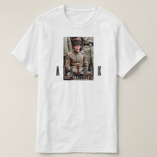 Atatürk Zitat  Tシャツ (デザイン正面)