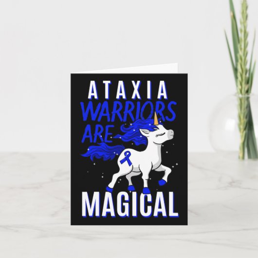 Ataxia Movement Disorder Dystaxia Friedreich's Uni カード (正面)