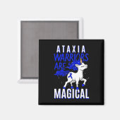 Ataxia Movement Disorder Dystaxia Friedreich's Uni マグネット (正面/裏面)