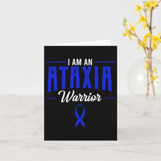 Ataxia Movement Disorder Dystaxia Friedreich's War カード (黄色い花)