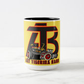 ATB棒のマグの黄色 ツートーンマグカップ (中央)