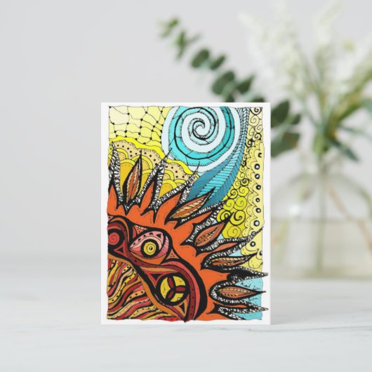 ATC太陽 ポストカード (スタンド正面)