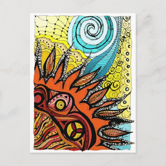 ATC太陽 ポストカード (正面)