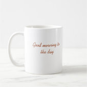 Atchafalayaの天使、おはようへの日 コーヒーマグカップ (左)