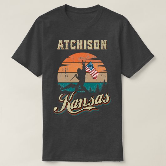 Atchison Kansas Tシャツ (デザイン正面)