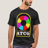 ATCOレコード用ビニールシール及びシクラシックャツT-Sh Tシャツ (正面)